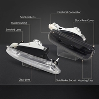 Nouvel ensemble de feux antibrouillard avant 12V pour BMW Série 3 E46 Berline 1998-2001, référence OE 63178361951, lampe de conduite pour pare-chocs, pièces automobiles