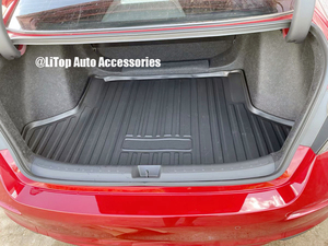 Parti di auto bagagliaio vassoio impermeabile Cargo Liner per <span class=keywords><strong>Honda</strong></span> <span class=keywords><strong>Civic</strong></span> berlina 2022 2023 2025 auto copri bagagliaio 3d tappetini auto - Product Image 2