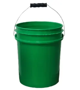 5-Gallon Hydroponic Buckets for Plants, Herbs/Tomato/Vegetables-Green