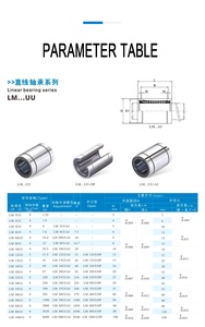 Sao mang tuyến tính <span class=keywords><strong>lm5</strong></span> lm5uu tuyến tính bóng mang cho máy y tế - Product Image 4