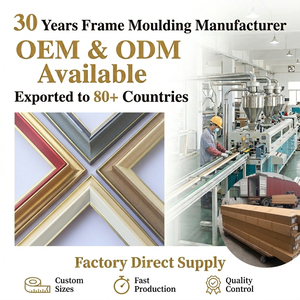 Moulures décoratives de haute qualité pour cadres photo - Approuvées par plus de 80 pays - Fabrication sur mesure et marque privée - Moulures de <span class=keywords><strong>cadre</strong></span> en PS - Product Image 1