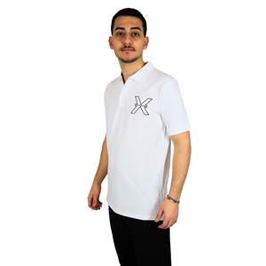 Polo Richmond X pour homme, blanc, manches courtes, vêtements décontractés - Product Image 2