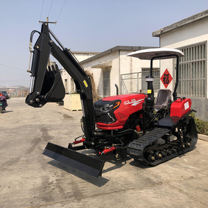 China Tractor Kleine Tweeledige Water-Land Rupsbandtractor 50PK 80PK Rupsbandtractor met Bak en Graafmachines - Product Image 2