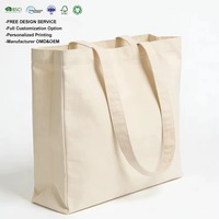 Sacs en toile de coton vierges personnalisables promotionnels, sacs fourre-tout réutilisables en coton avec logo imprimé sur mesure