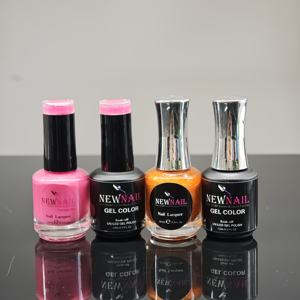 Set cat kuku Gel cepat kering, perlengkapan Salon musim panas 2 dalam 1 profesi OEM cat kuku cepat kering 30ml pigmen tinggi cat kuku Gel pernis - Product Image 4