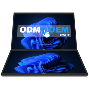Ordinateur <span class=keywords><strong>portable</strong></span> professionnel OEM à double écran 2 en 1 In-tel N95 14 pouces Computadora Portatil Double écran tactile complet Ordinateur <span class=keywords><strong>portable</strong></span> Notebook 1TB - Product Image 1