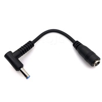 Adaptateur de câble jack DC femelle 5,5*2,1 mm vers mâle 4,5*3,0 mm pour ordinateur portable ASUS pour HP Envy Ultrabook