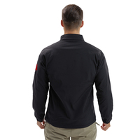 Veste de safari d'extérieur personnalisée pour entreprise - Hiver, imperméable, grande taille, fermeture éclair, avec logo personnalisé