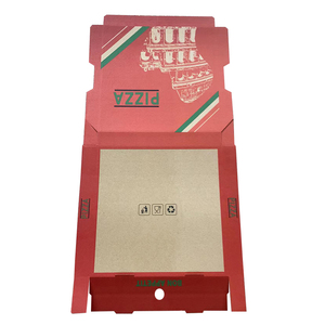 Wholesale 6/7/8/9/10/12 Inch Eco Friendly Food Grade Hand-Held <strong>Blank</strong> Disposable <strong>Paper</strong> Pizza <strong>Box</strong> - Product Image 6