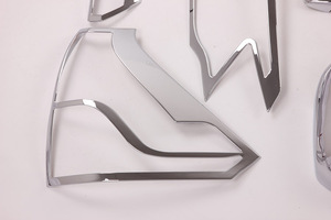 WZXD High Quality <b>Chrome</b> Kits Car Exterior Decoration Accessories Fit for H-ONDA CRV for 2012 - Product Image 5