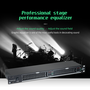 EQ-215 Ecualizador Gráfico Digital de <span class=keywords><strong>Audio</strong></span> de 15 Bandas con Función de Corte de Bajos y Procesador de Sonido Activo Balanceado de Doble Canal - Product Image 2