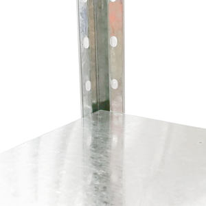 GI Light Duty <strong>Shelving</strong> Angle Steel Rack Galvanized Slotted Angle <strong>Shelving</strong> - Product Image 6