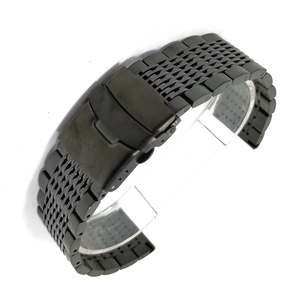 Ultimo Modello <span class=keywords><strong>Cinturino</strong></span> per <span class=keywords><strong>Smartwatch</strong></span> in <span class=keywords><strong>Acciaio</strong></span> Inossidabile 20 22 24mm con Chiusura di Sicurezza Deployante - Product Image 5