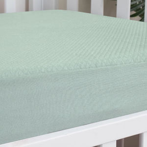 Custom Soft Baby Fitted Crib Sheets Waterproof Baby <strong>Cot</strong> <strong>Bedsheet</strong> Cotton Crib Breathable Fitted Bed Sheet - Product Image 3
