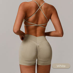 سترة حمالة صدر رياضية ملونة عالية المرونة خفيفة الوزن قابلة للتنفس للنساء - Product Image 6