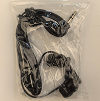 Écouteurs intra-auriculaires filaires jetables HUAYUNUO de haute qualité, mini-écouteurs espions avec transducteur dynamique AAC, étanches IPX3, basses puissantes