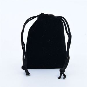 Black Velvet <b>Christmas</b> <b>Storage</b> <b>Bag</b> Jewelry Velvet Drawstring <b>Bags</b> Craft Candy Gift for Wedding Favors Gift Event Supplies - Product Image 6