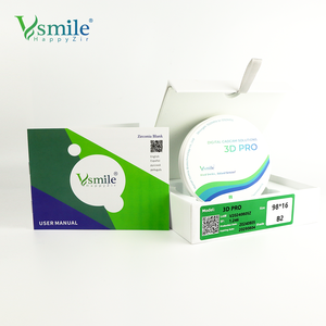Bloc de zircone 95 25 mm Dentaire 3D PRO Blocs de zircone pour laboratoire dentaire Roland <span class=keywords><strong>Vsmile</strong></span> pour VHF Imes Icore Arum Mills - Product Image 4