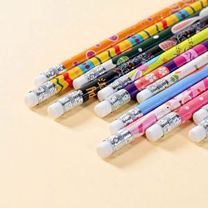 Lápices de Dibujos Animados HB Personalizados de Alta Calidad con Borradores, Útiles Escolares con Temática de Pascua - Product Image 4