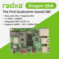 GGDX Best-seller : Plateforme de développement IA Radxa Dragon Q6A, alimentée par le SoC Qualcomm QCS6490, processeur octa-core, LPDDR5