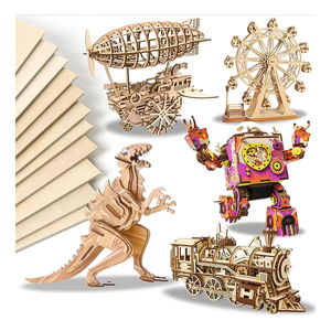 Offerta Speciale: Compensato di Pioppo 300*300*5mm, Design Moderno, Adatto per Taglio Laser, Stampa UV, Colorazione e <span class=keywords><strong>Pittura</strong></span> - Product Image 4