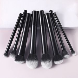 Juego de siete brochas de maquillaje de colores, brocha para sombra de ojos con mango de color, cerdas suaves, herramientas de belleza, cerdas con electrochapado - Product Image 3