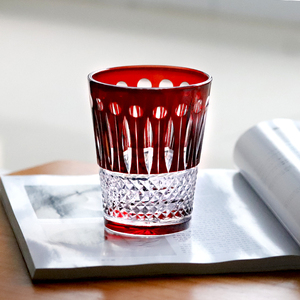 Vaso de cristal grabado a mano de 250ml clásico moderno, barras de grabado de diseño Floral talladas personalizadas de fábrica para beber vino - Product Image 1