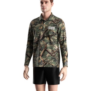 Camisa de Pesca para Hombre Uv Fish Outdoor Hunt Camo, Polo de Pesca - Product Image 5