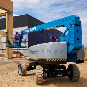 Best Selling Used Genie S-60 FE 20m Man Boom Lifts Low <strong>Noise</strong> and Low <strong>Pollution</strong> Hybrid Straight Arm Aerial Work Platform - Product Image 6