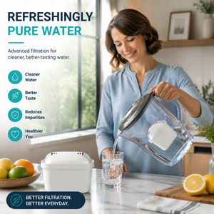 Cartucho de Filtro de Repuesto de Carbón Activado Premium para Jarra de Agua Potable Doméstica, Filtro de Cocina - Product Image 1