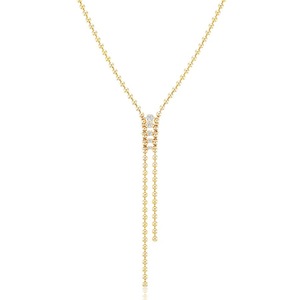 Collana con ciondolo a Y a forma di serpente con esplosione stellare, in rame e zirconi, stile vintage europeo-americano, con catena a bambù, per - Product Image 5