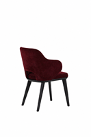 Chaise de salle à manger moderne minimaliste en bois de frêne massif, structure en bois massif pour maison et salle à manger modernes
