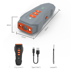 Nuevo Dispositivo de entrenamiento de perros ultrasónico recargable de 3 modos para exteriores Sonic + repelente de láser Control antiladridos - Product Image 4