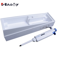 Micropipette manuelle en plastique à canal unique, volume réglable, 100-1000 µl