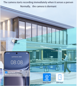 FENGHE <span class=keywords><strong>Camera</strong></span> Wifi Năng Lượng Mặt Trời Hệ Thống <span class=keywords><strong>Camera</strong></span> Nvr Không Dây 3MP Với Bộ Nvr Wifi Tấm Pin Mặt Trời - Product Image 3