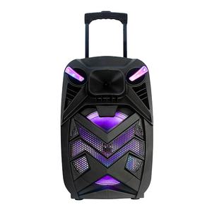 Haut-parleur audio professionnel PA de 12 pouces, modèle CLASSIC, avec batterie intégrée, Bluetooth, LED, pour théâtre, Coran, concert, DJ, KTV, fête, son puissant - Product Image 1