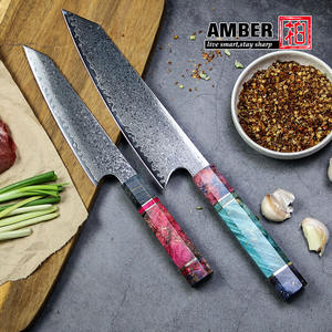 มีดทำครัวดามัสกัส8นิ้วทำมือมีดทำครัวญี่ปุ่น VG10กล่องของขวัญมีดเชฟเหล็กดามัสกัสร้อนแรง - Product Image 3