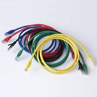 Conector Macho UTP RJ45 Cat6/Cat5/CAT5e de 4 Pares, Cobre Puro, 24/26/28AWG, Cubierta de PVC/LSZH, Certificado por la CE y RoHS de EE. UU., Cable con 1 Año de Garantía