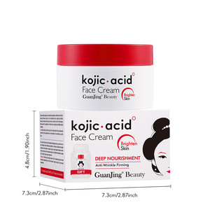 Crème <span class=keywords><strong>Visage</strong></span> Éclaircissante et Hydratante Anti-Rides et Raffermissante à l'Acide Kojique 50mL <span class=keywords><strong>pour</strong></span> Tous Types de <span class=keywords><strong>Peau</strong></span> - Vente en Gros Usine - Product Image 5