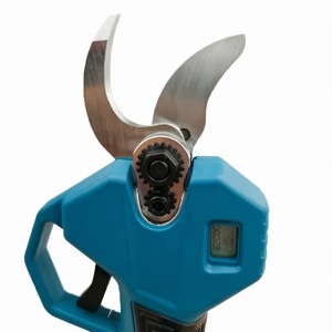 Cisailles <span class=keywords><strong>électrique</strong></span>s de taille-haie sans fil 35 mm, prix usine, batterie lithium 21 V, 2 batteries, multifonctionnelles, en plastique - Product Image 3