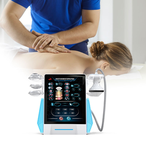 Máquina Portátil de Terapia de Ondas de Choque Focalizadas de 7 Cabezas, Dispositivo de Fisioterapia con Almohadillas de Silicona para Alivio del Dolor y Relajación Muscular - Product Image 6