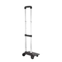 Chariot à roulettes en plastique détachable personnalisé petit coffre-fort de luxe roue universelle pour les courses bagages camping en plein air artefact sécurité