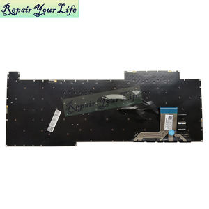 ใหม่แป้นพิมพ์แล็ปท็อป Ru US สีดำสำหรับ <span class=keywords><strong>ASUS</strong></span> <span class=keywords><strong>ROG</strong></span> <span class=keywords><strong>Strix</strong></span> <span class=keywords><strong>G17</strong></span> G733 G713QE G713 GL743 RGB backlit คีย์บอร์ด0KNR0-6916RU00 0KNR0-6916US00 - Product Image 4