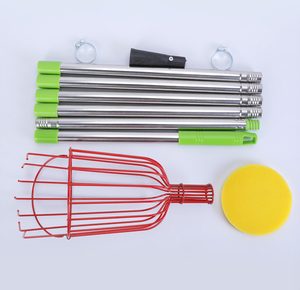 Fruit Picker <b>Pole</b> Tool with Basket Telescoping Long Handle - Product Image 3