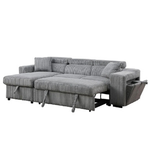 Set Sofa mewah furnitur, tempat tidur kecil ruang tamu bagian ruang tamu Modular tarik keluar dua tempat tidur Sofa empuk - Product Image 2