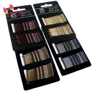 BELLEWORLD กิ๊บติดผมโลหะทรงกลม,สไตล์ซาลอน<span class=keywords><strong>บ๊</strong></span><span class=keywords><strong>อบ</strong></span>บี้หมุดซ่อน - Product Image 1