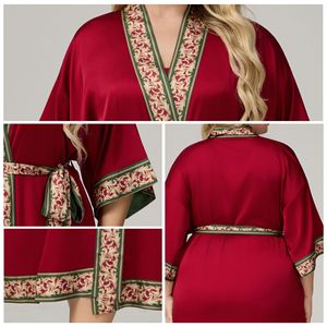 Nuevo Conjunto <span class=keywords><strong>de</strong></span> Lencería <span class=keywords><strong>de</strong></span> Satén y Gasa <span class=keywords><strong>de</strong></span> Color Liso <span class=keywords><strong>para</strong></span> Mujer 2026 - Camisola y Bata con Ribete <span class=keywords><strong>de</strong></span> Encaje Cómodo <span class=keywords><strong>para</strong></span> Verano - Product Image 4
