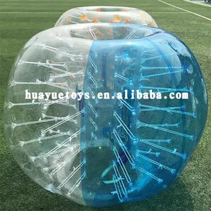 顶级充气保险杠球门环身体佐伯球充气泡泡足球游戏