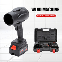 Machine industrielle sans fil portable à air et batterie électrique pour lavage de voiture souffleurs à jet de poussière de feuilles de neige Machine à ventilateur turbo à vendre