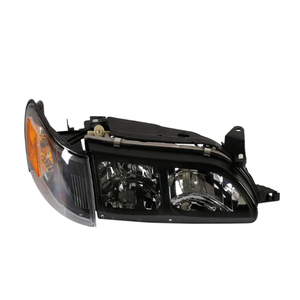 ไฟหน้ารถยนต์สีดำสำหรับ <span class=keywords><strong>Toyota</strong></span> <span class=keywords><strong>Corolla</strong></span> <span class=keywords><strong>DX</strong></span> 93 97 81150-1a491 81110-1e221for <span class=keywords><strong>Corolla</strong></span> 93-97 - Product Image 3